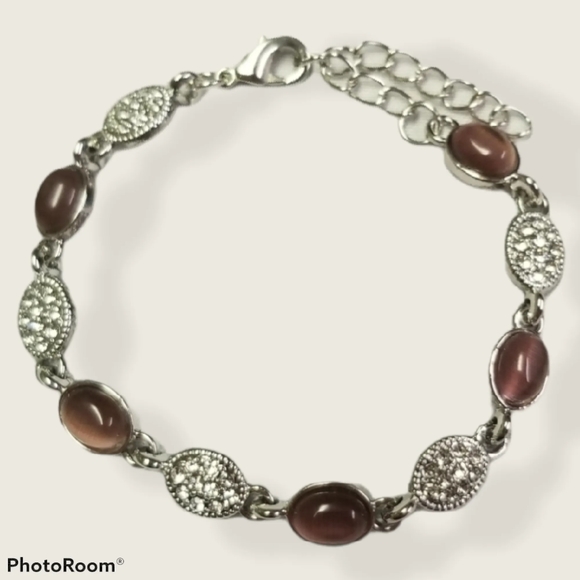 🔥 2/$30🔥Stop and Glow Purple Bracelet, Or Anklet - Picture 2 of 4